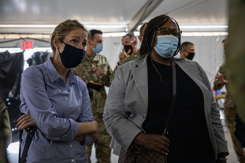Ms. Heather King visits Task Force Holloman