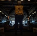 USS Arlington Sailor Directs Landing Craft Air Cushion