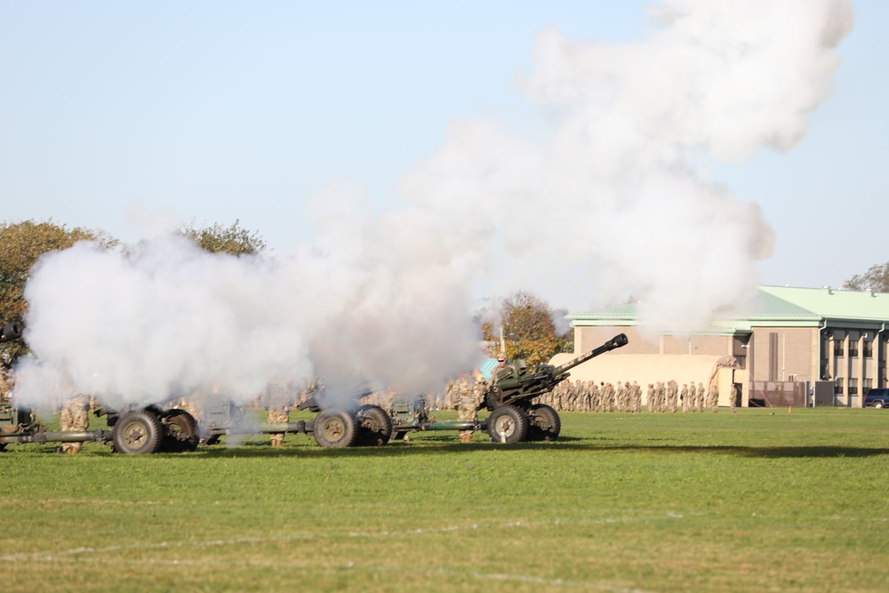 Artillery Fires During the Annual Military Review