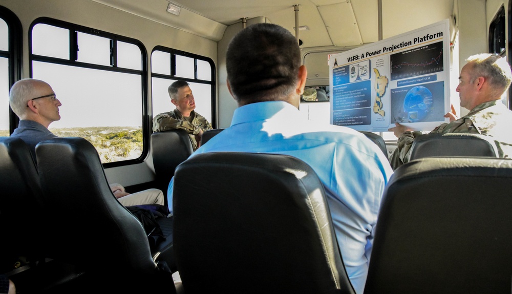 Chairman and Congressman Visit Vandenberg