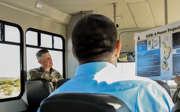 Chairman and Congressman Visit Vandenberg