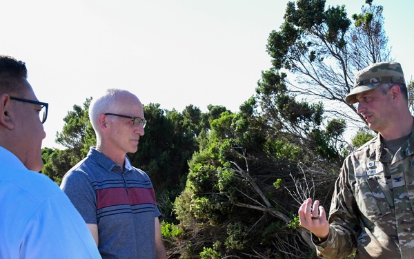 Chairman and Congressman Visit Vandenberg