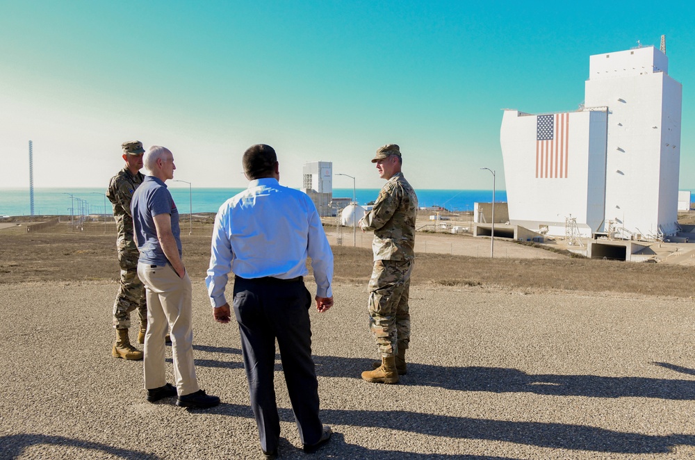 Chairman and Congressman Visit Vandenberg
