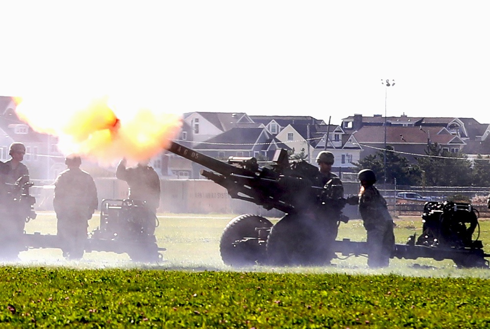 Artillery Fires During the Annual Military Review