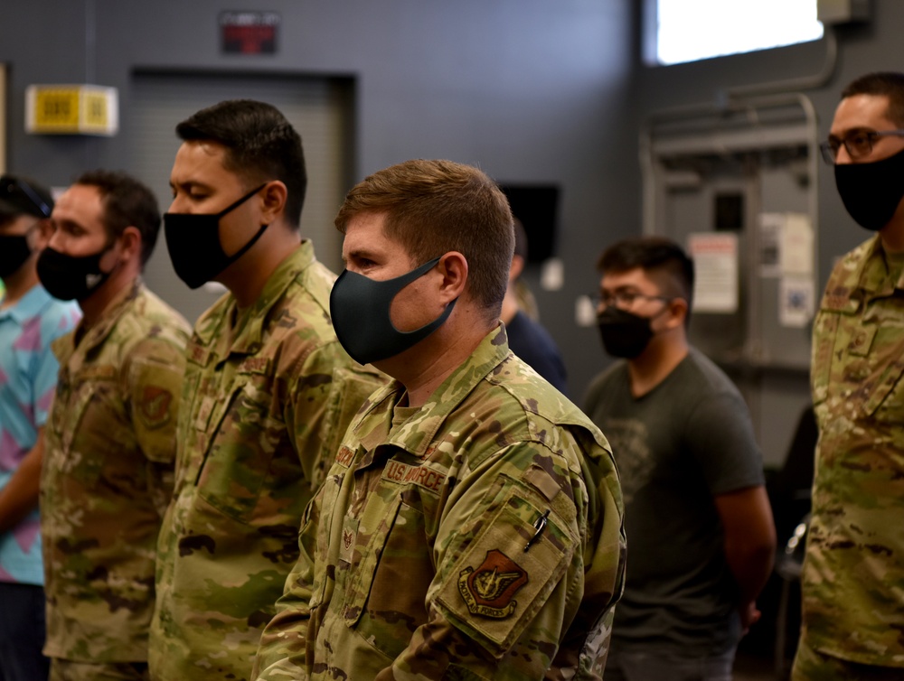 15th Aircraft Maintenance Airman receives STEP promotion