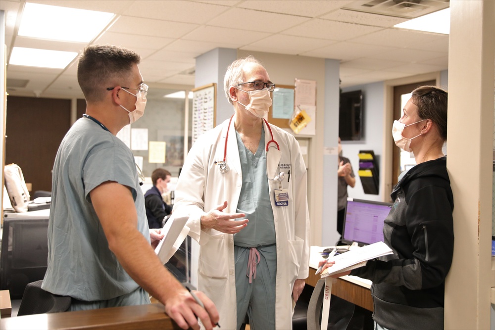 U.S. Navy Medical Team shadows Providence caregivers