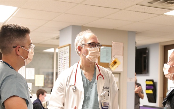 U.S. Navy Medical Team shadows Providence caregivers