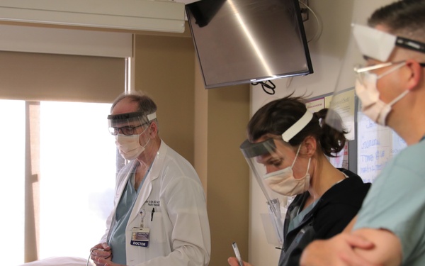 U.S. Navy Medical Team shadows Providence caregivers