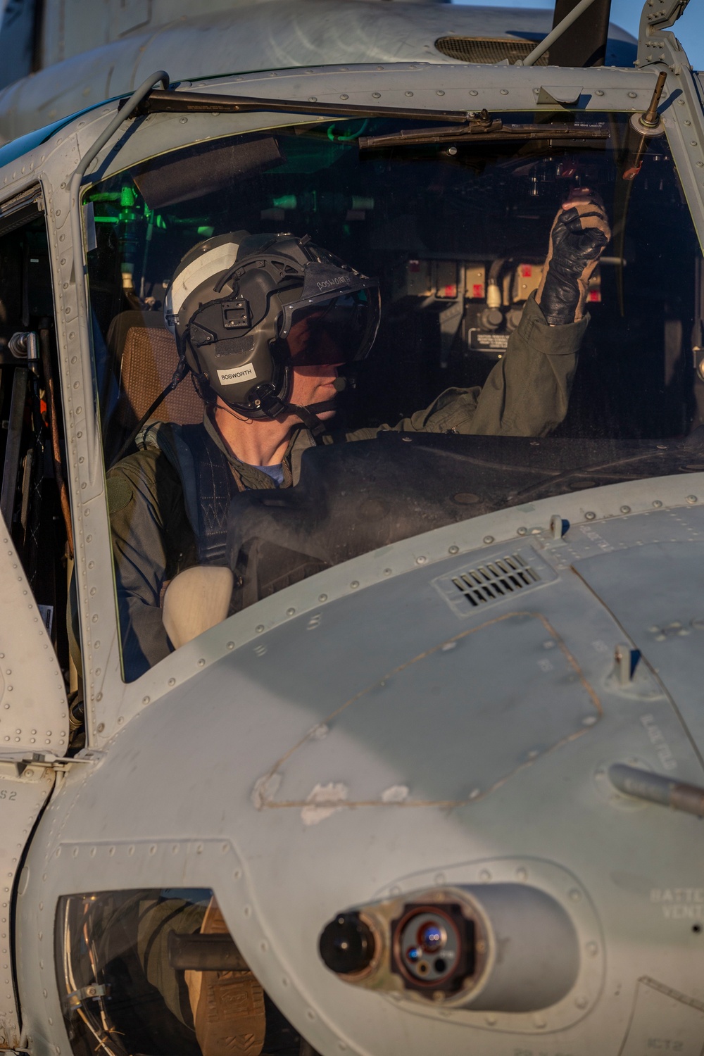 HMLA-775 flies over Camp Pendleton