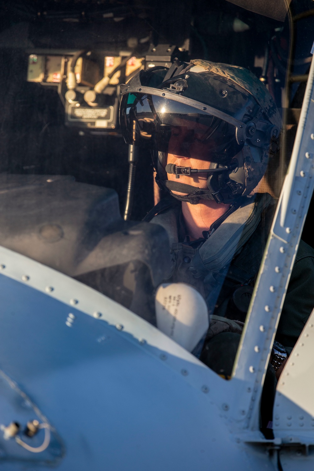 HMLA-775 flies over Camp Pendleton