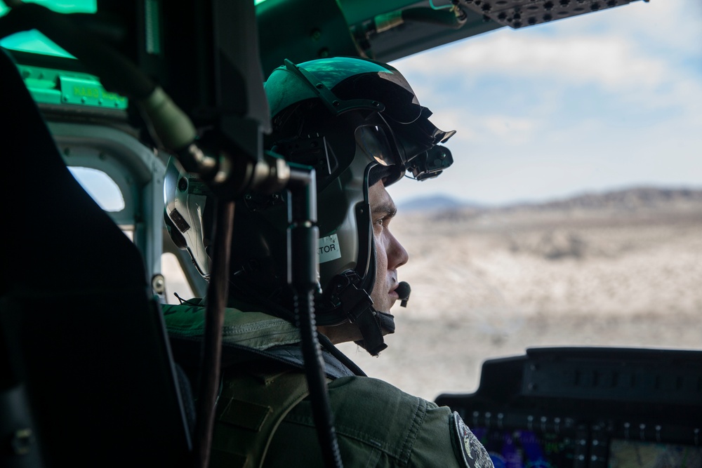 HMLA-775 escorts VMM-764 during combined training