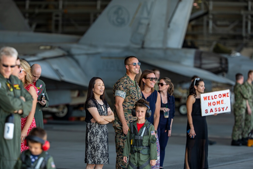 No Place Like Home: CVW-5 returns from deployment with 5th,7th fleet