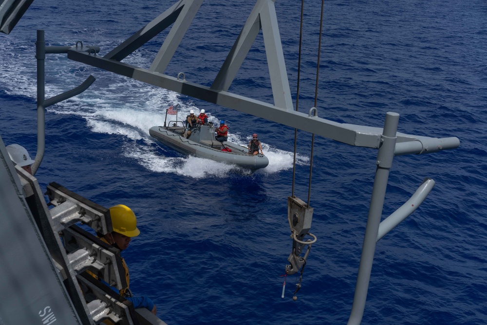 USS Jackson (LCS 6) Perform Small Boat Operations