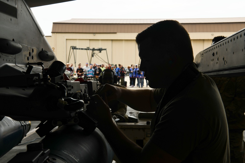 35th AMU Push it Up during Load Competition