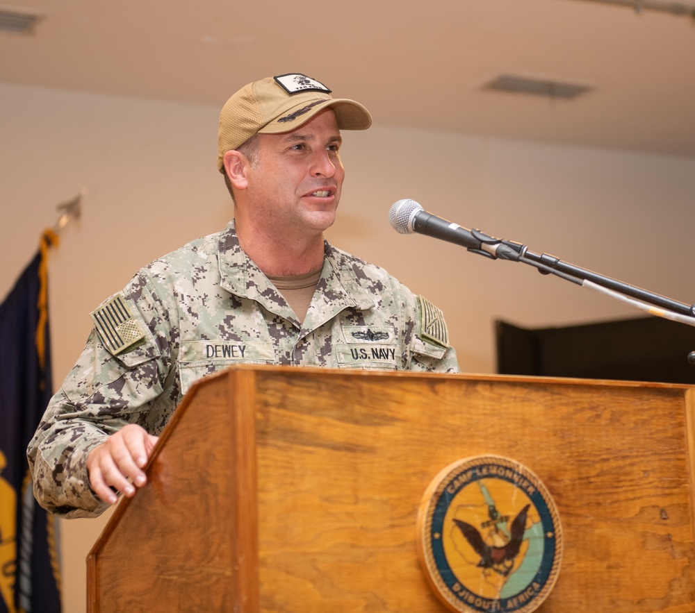 DVIDS - Images - MSRON Change of Charge Ceremony Camp Lemonnier [Image ...