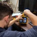 USS Carl Vinson (CVN 70) Sailor Conducts Maintenance in Indian Ocean