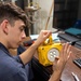 USS Carl Vinson (CVN 70) Sailor Conducts Maintenance in Indian Ocean