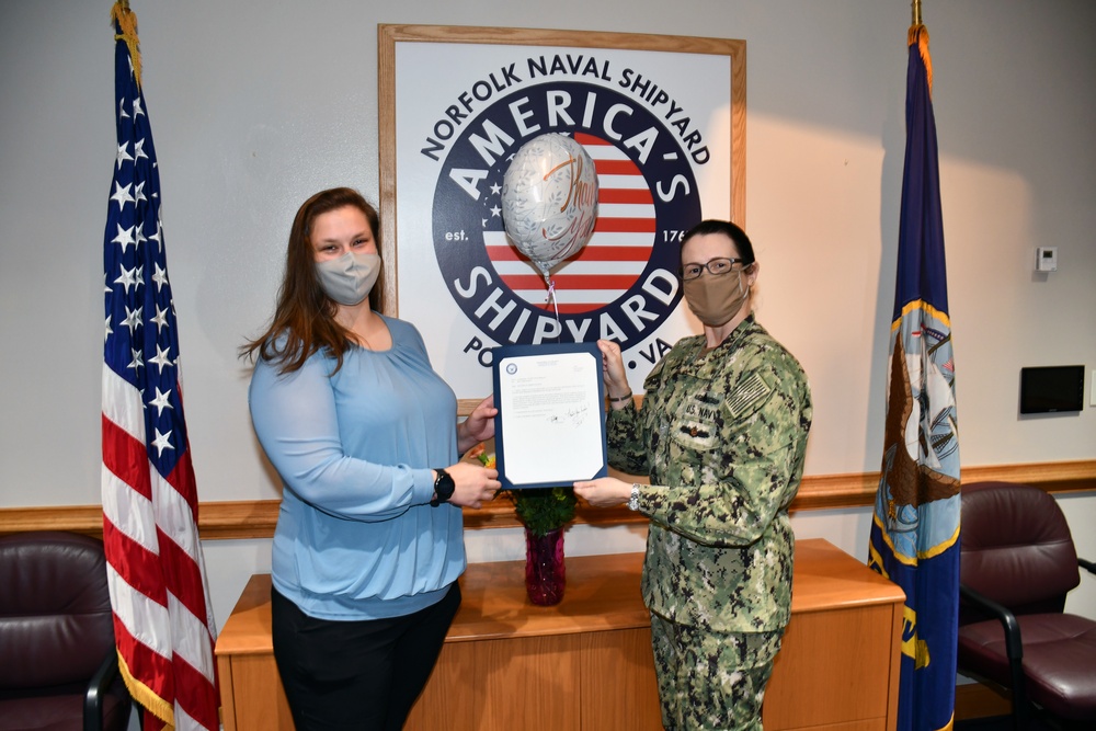 NNSY Ombudsman Leah Sanders Serves as Vital Link Between Command, Sailor Families