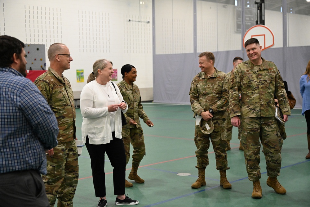 General Weatherington Visit
