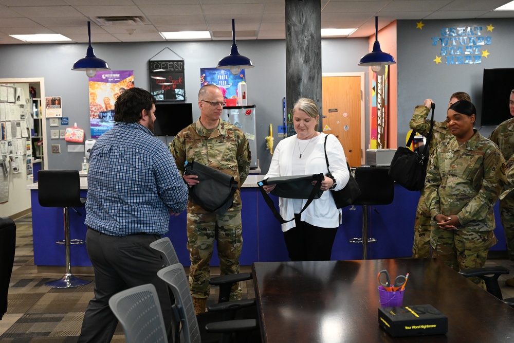 General Weatherington Visit