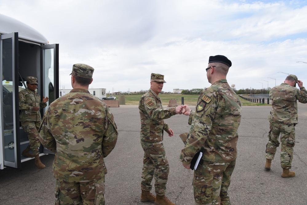 General Weatherington Visit