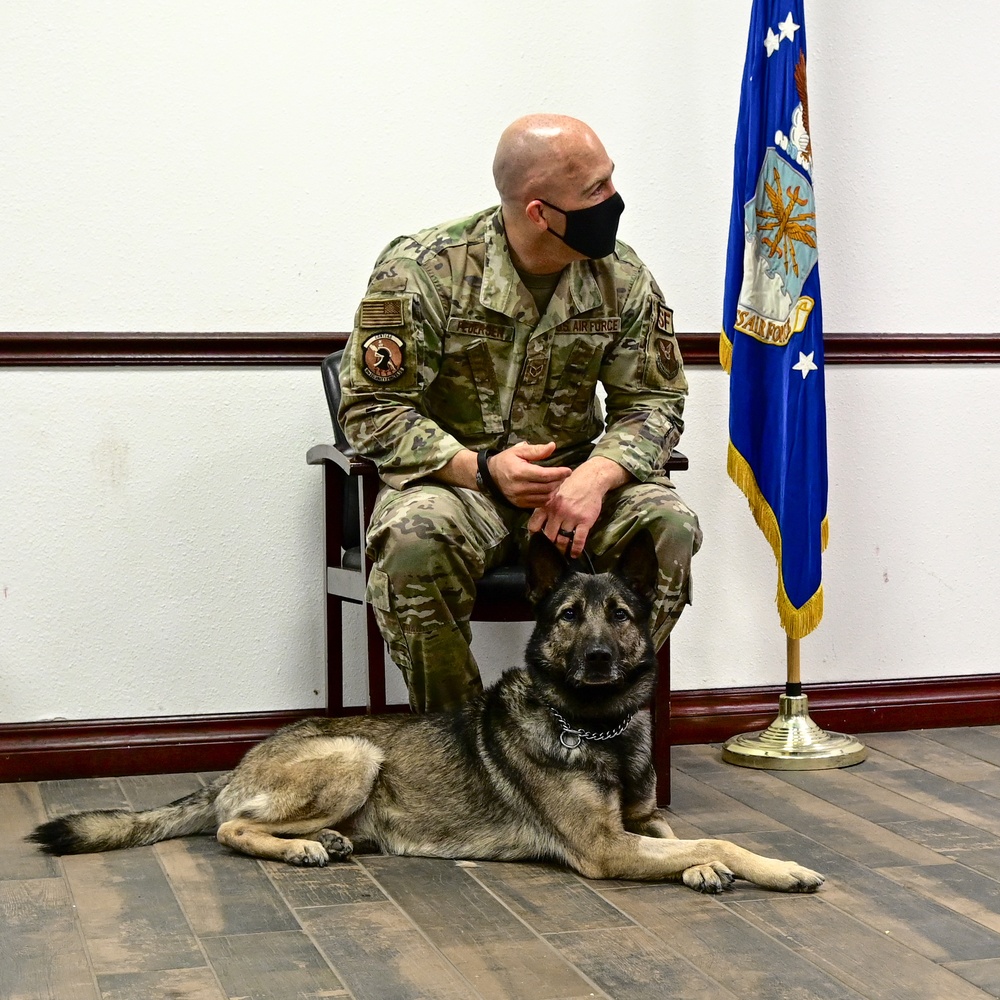 Topi's Retirement Ceremony