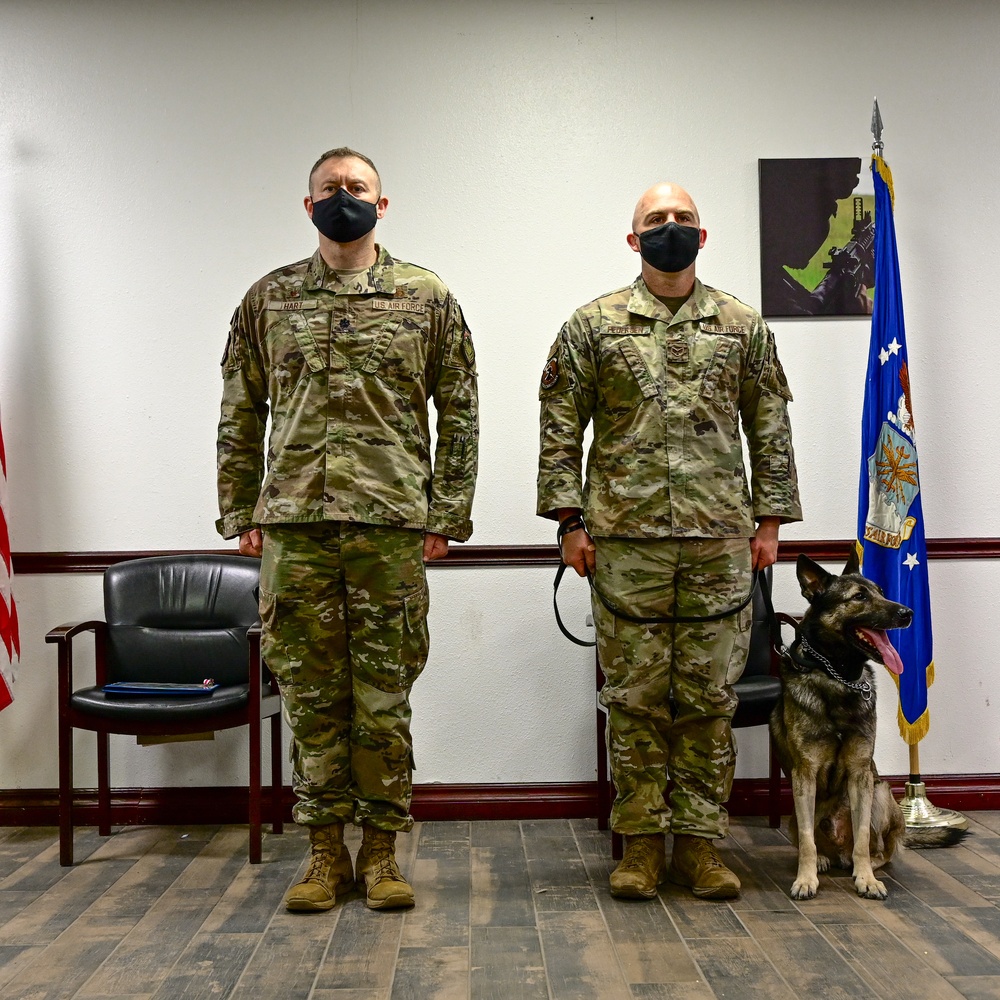 Topi's Retirement Ceremony