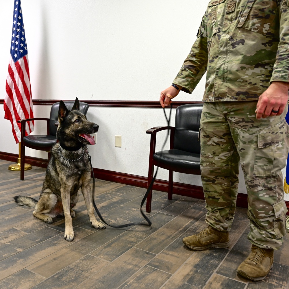 Topi's Retirement Ceremony