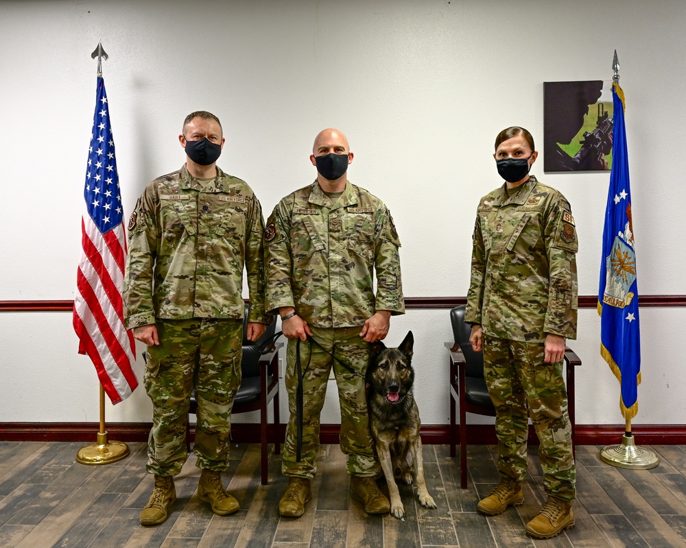 Topi's Retirement Ceremony