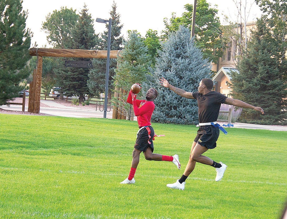 Flag football kicks off at Riverfront