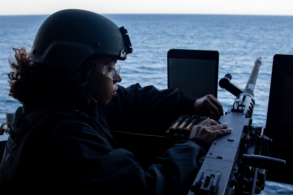 USS Makin Island Live Fire Training