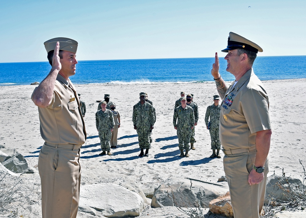 Senior Chief Pickle Reenlistment at Point Mugu