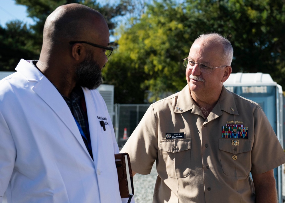 Navy Surgeon Gen. visits TF Liberty