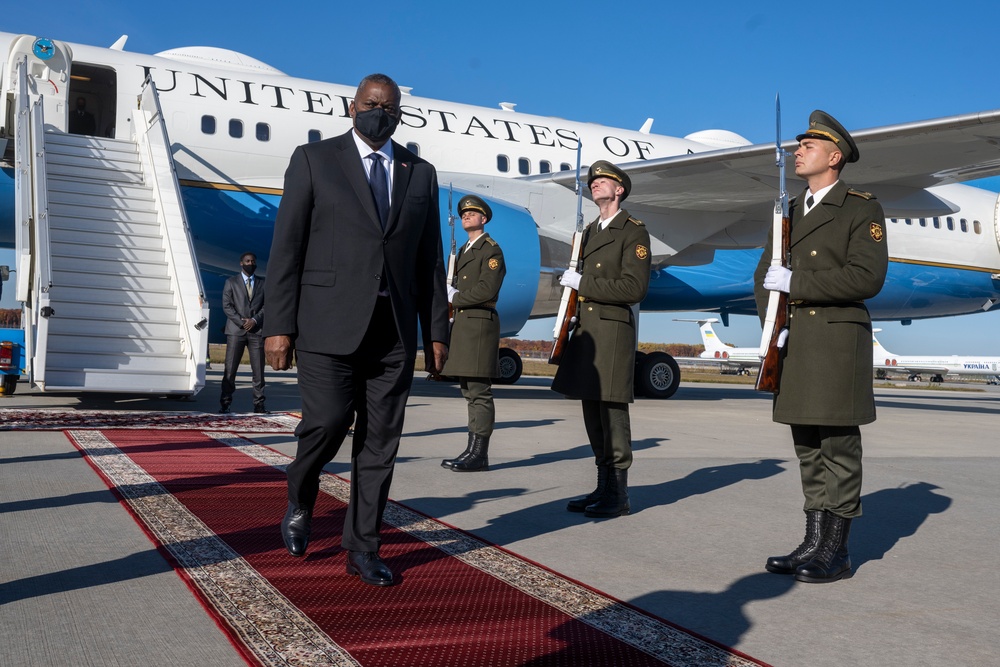 SECDEF Visit to Ukraine and Romania