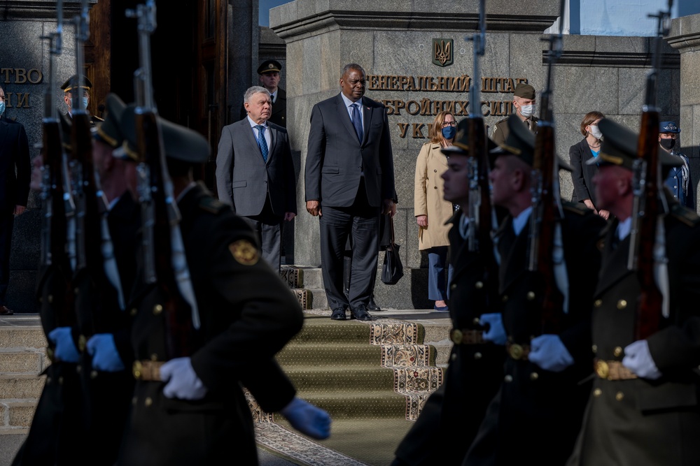SECDEF Visit to Ukraine and Romania
