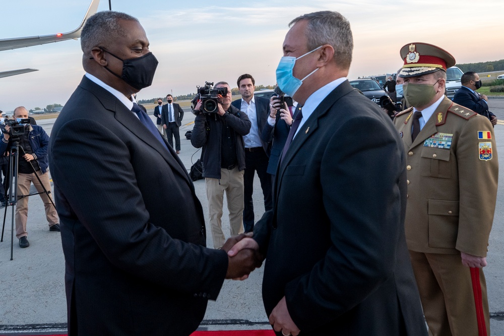 SECDEF Visit to Ukraine and Romania