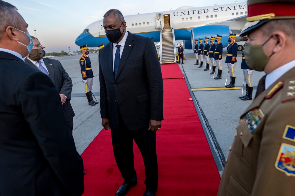 SECDEF Visit to Ukraine and Romania