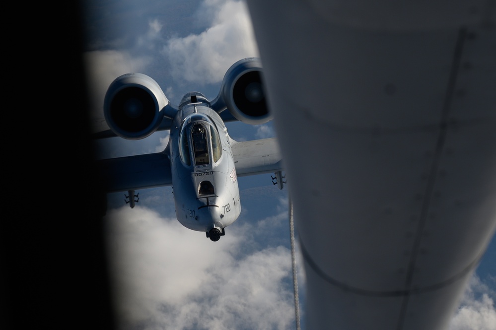 104th Fighter Squadron A-10 Refueling, Spouse Flight