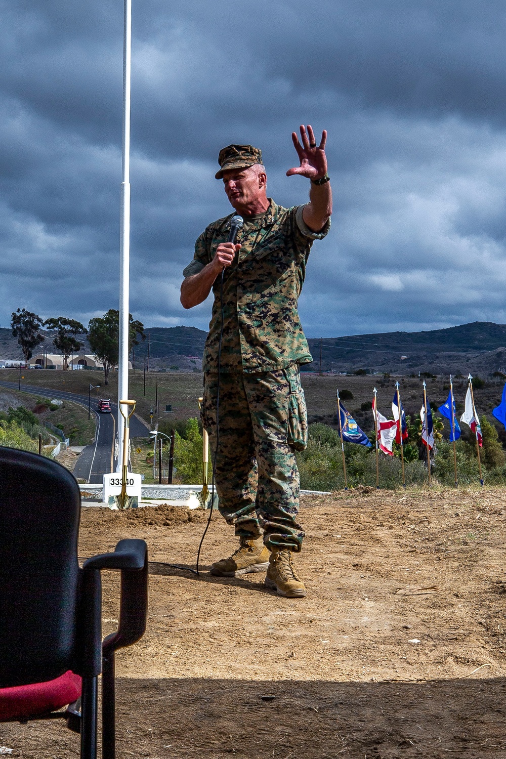 1st Marine Division Ground Breaking