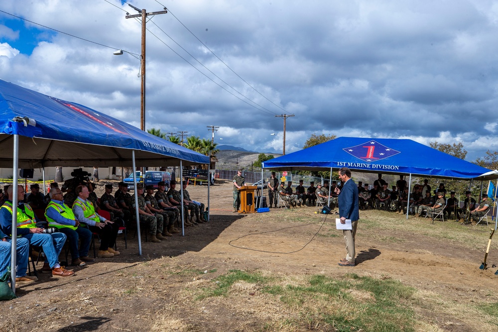 1st Marine Division Ground Breaking