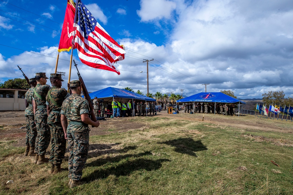 1st Marine Division Ground Breaking