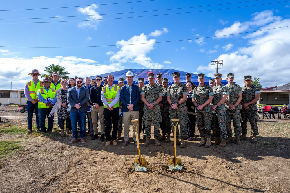 1st Marine Division Ground Breaking