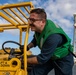 Makin Island Sailors Conduct Forklift Maintenance