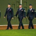 Airmen participate in ALCS pregame