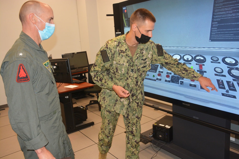 Navy FRC commander visit NATTC