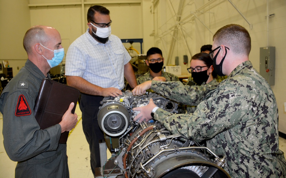 Navy FRC commander visits NATTC