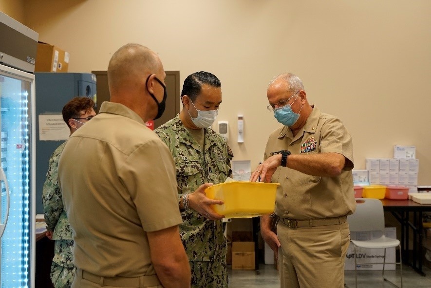 U.S. Navy Surgeon General visits Afghan Reception Team 3