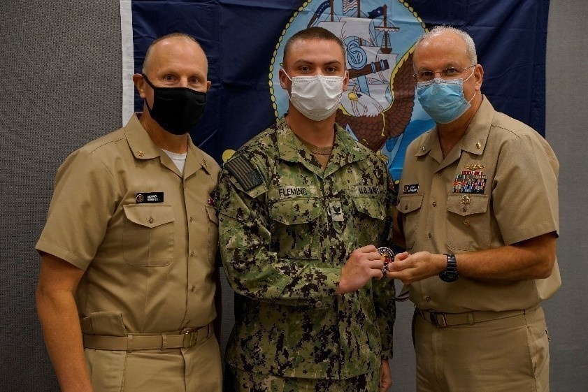 U.S. Navy Surgeon General visits Afghan Reception Team 3