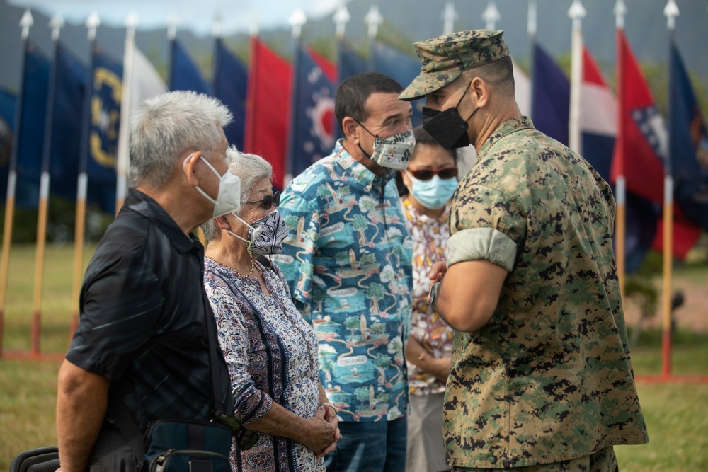 U.S. Marine posthumously awarded Distinguished Flying Cross