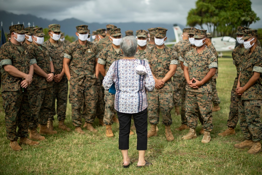 U.S. Marine posthumously awarded Distinguished Flying Cross